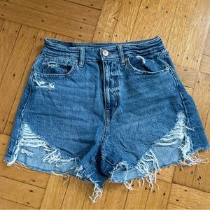 American Eagle Comfort Stretch Waistband Jean Shorts